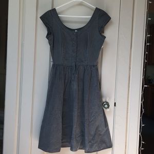 Cotton cap sleeve dress